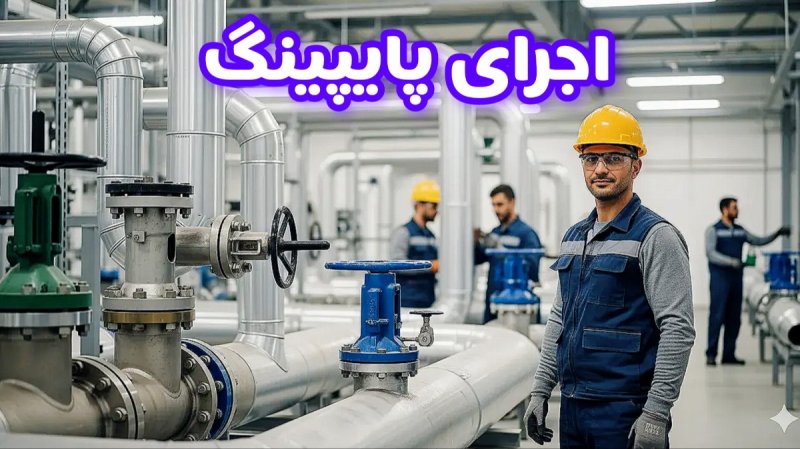 اجرای پایپینگ صنعتی از مناقصه تا تحویل (پکیج جامع)