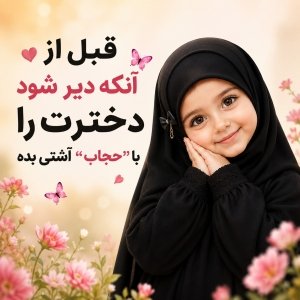قبل از دیر شدن: دخترت را عاشق حجاب کن | راهنمای مادران