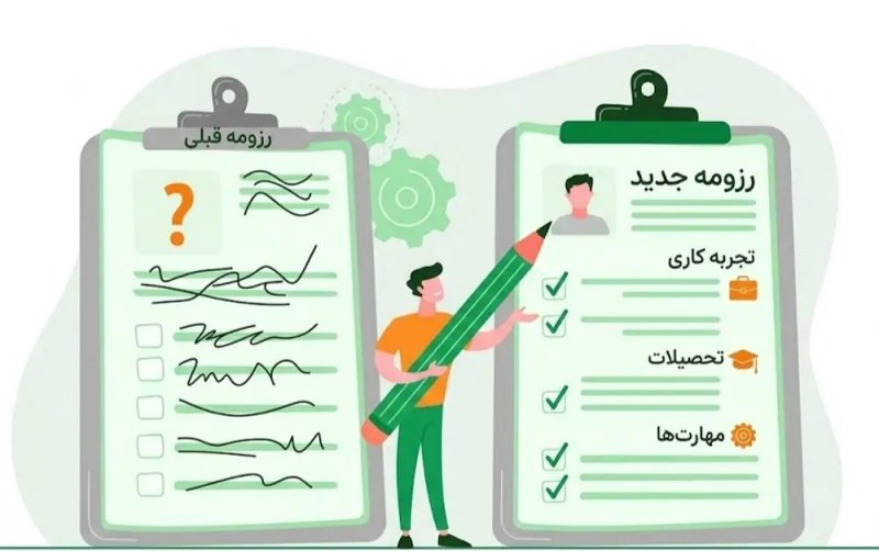 رزومه کاری استاندارد: راز جلب توجه در ۲۰ ثانیه اول