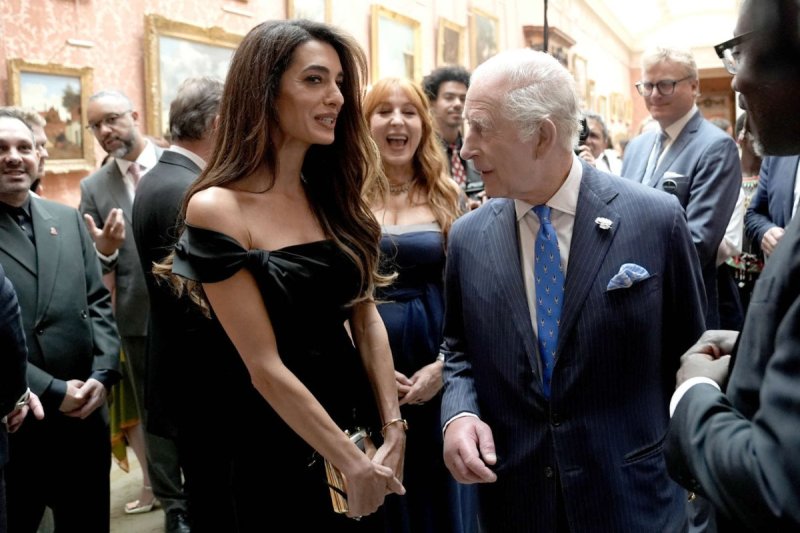 Amal Clooney’s best looks ever - Meeting the king