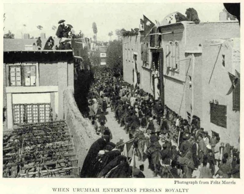 استقبال ارومیه (Urmia) از ورود خاندان سلطنتی