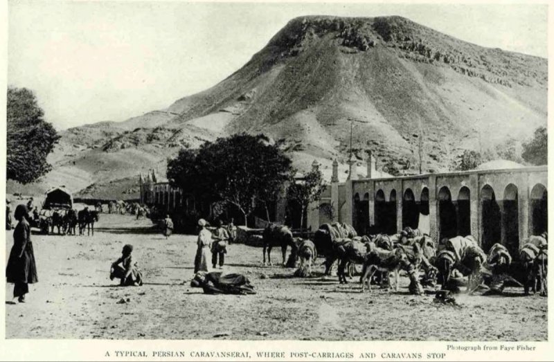 یک کاروانسرا (Caravanserai)