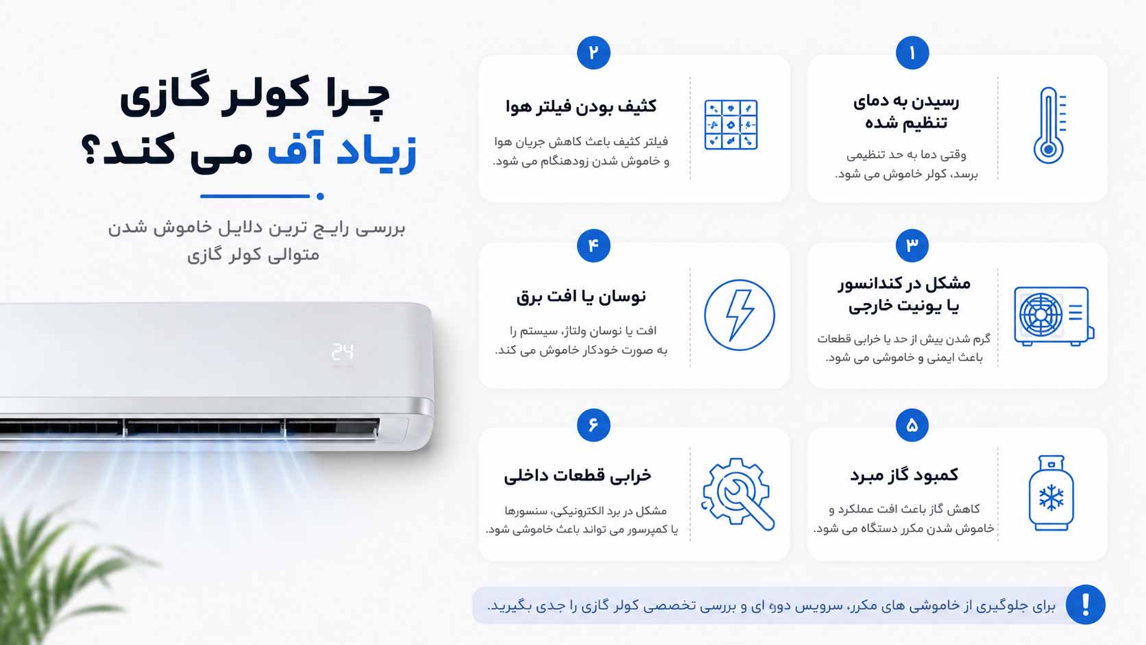 ۳. مسیر ورود و خروج هوا را باز نگه دارید