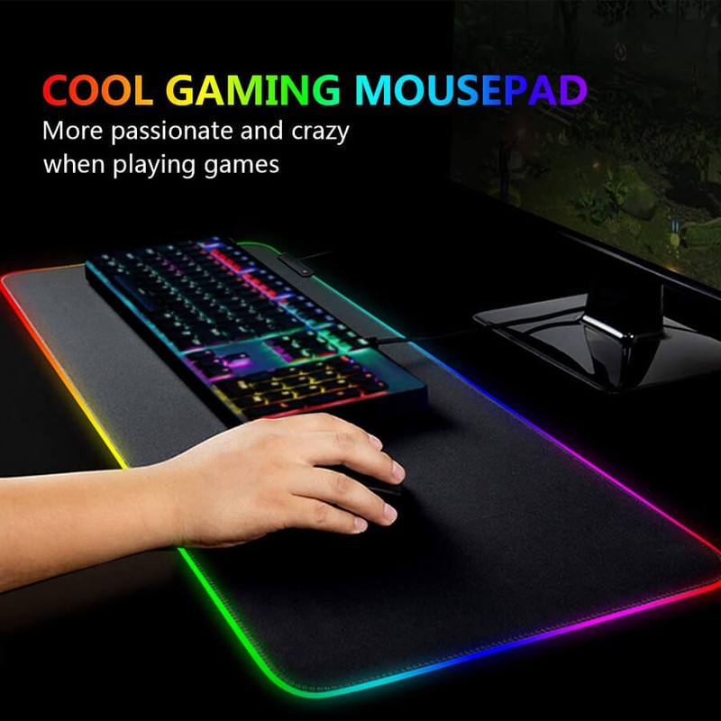 موس پد گیمینگ یوکام مدل RGB 80x30 - 430