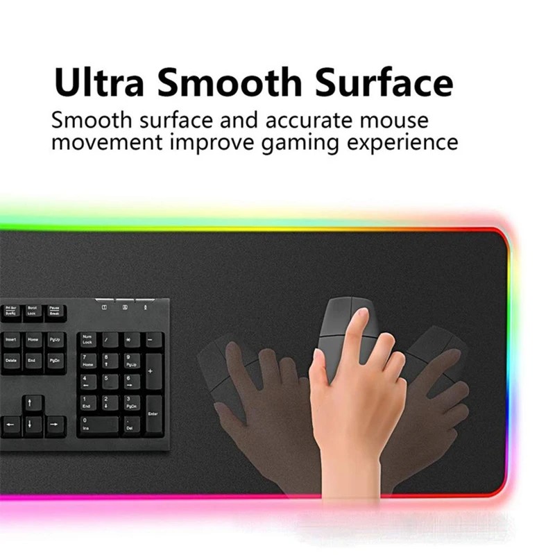 موس پد گیمینگ یوکام مدل RGB 80x30 - 434