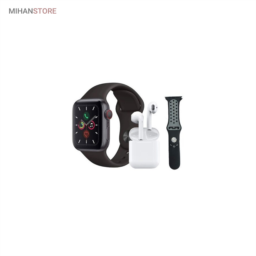 خرید اینترنتی پستی ساعت هوشمند و هندزفری بلوتوث W26 Pro Max