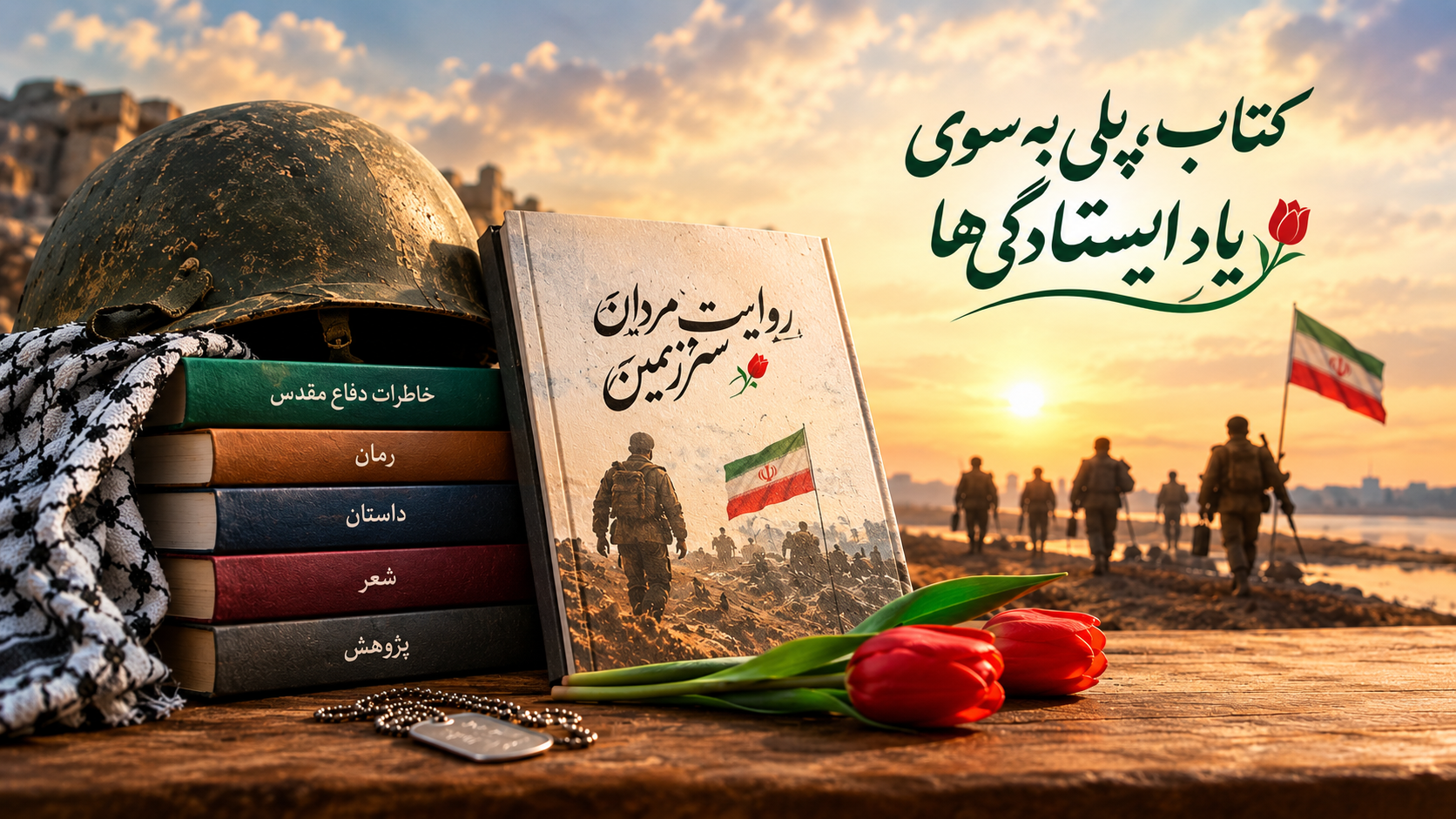 کتاب‌های دفاع مقدس در ایران؛ روایت ادبیات از سال‌های جنگ و ایستادگی