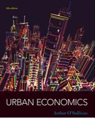 کتاب اقتصاد شهری - سالیوان - Urban Economics 8th edition Arthur O’Sullivan (انگلیسی)