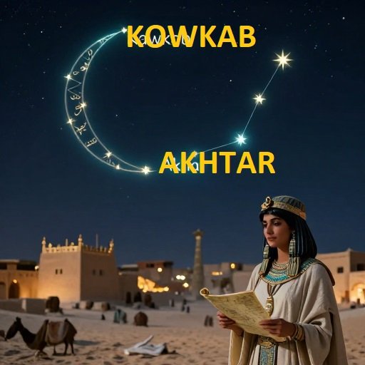 4 . کوکب و اختر .
