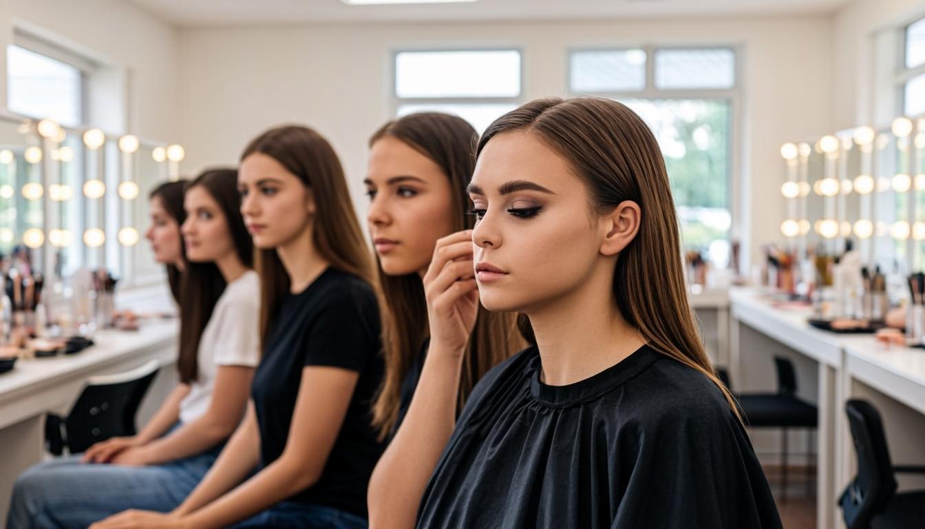 طراحی سایت آموزشگاه آرایشگری؛ هنرجو با نتیجهٔ هنرجویان قبلی قانع می‌شود