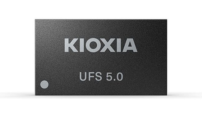 رونمایی Kioxia از اولین حافظه UFS 5.0؛ سرعت انتقال داده به ۱۰.۸ گیگابایت بر ثانیه رسید