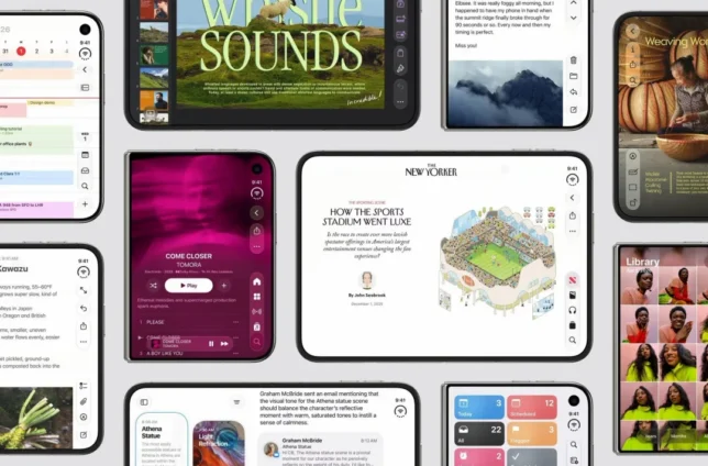 اپل رابط کاربری iOS 27 را برای نمایشگر بزرگ iPhone Duo بازطراحی کرد