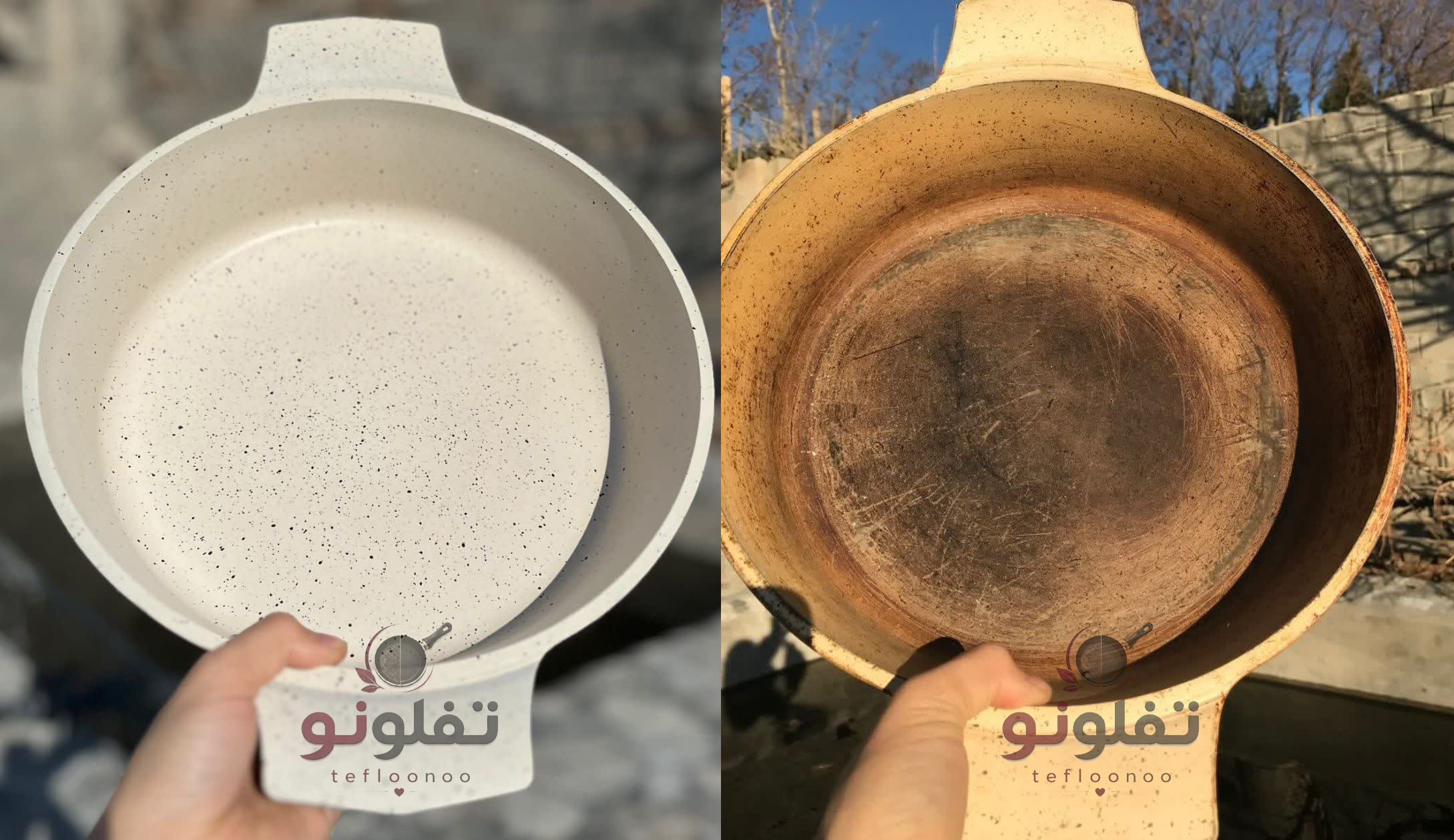 انواع ظروف تفلونی و تاریخچه تحول روکش نچسب