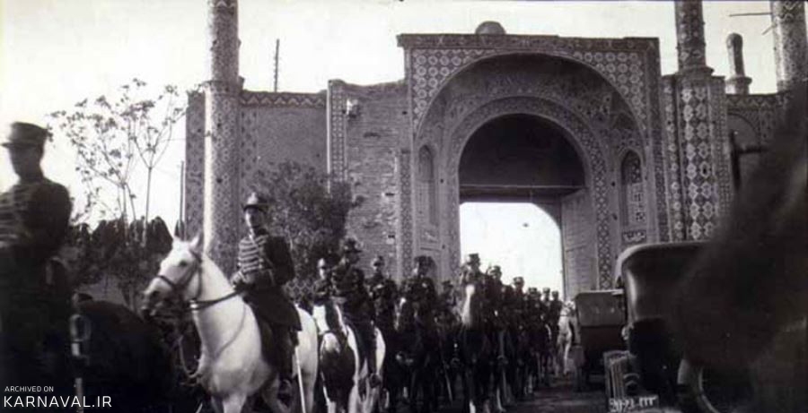دروازه دولت ، نمای داخل شهر