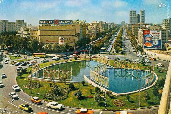 میدان ولیعصر سال 1349